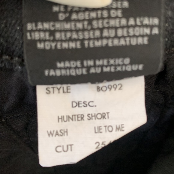 BNWT Black Orchid Hunter Fray Shorts size 27 - Picture 12 of 13